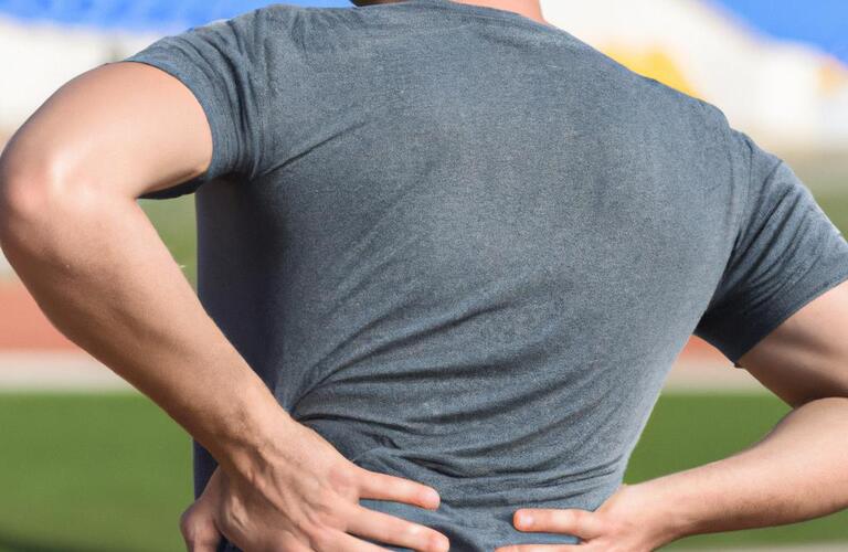 スポーツによる背中の痛み、私たちがサポートします！