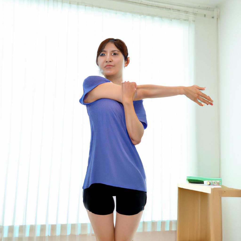 肩こりを解消する特別なストレッチ法！